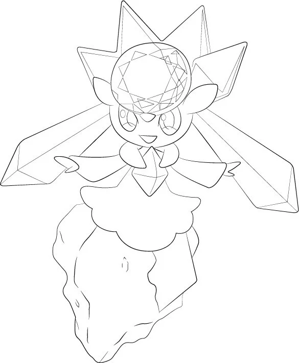 Desenhos de personagens Pokemon Para Colorir 293