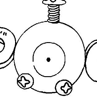 Desenhos de personagens Pokemon Para Colorir 296