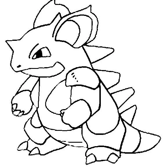 Desenhos de personagens Pokemon Para Colorir 305