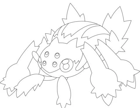 Desenhos de personagens Pokemon Para Colorir 62