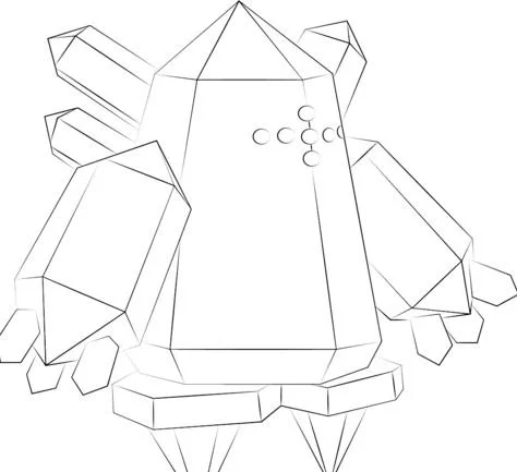 Desenhos de personagens Pokemon Para Colorir 63