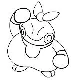 Desenhos de personagens Pokemon Para Colorir 73