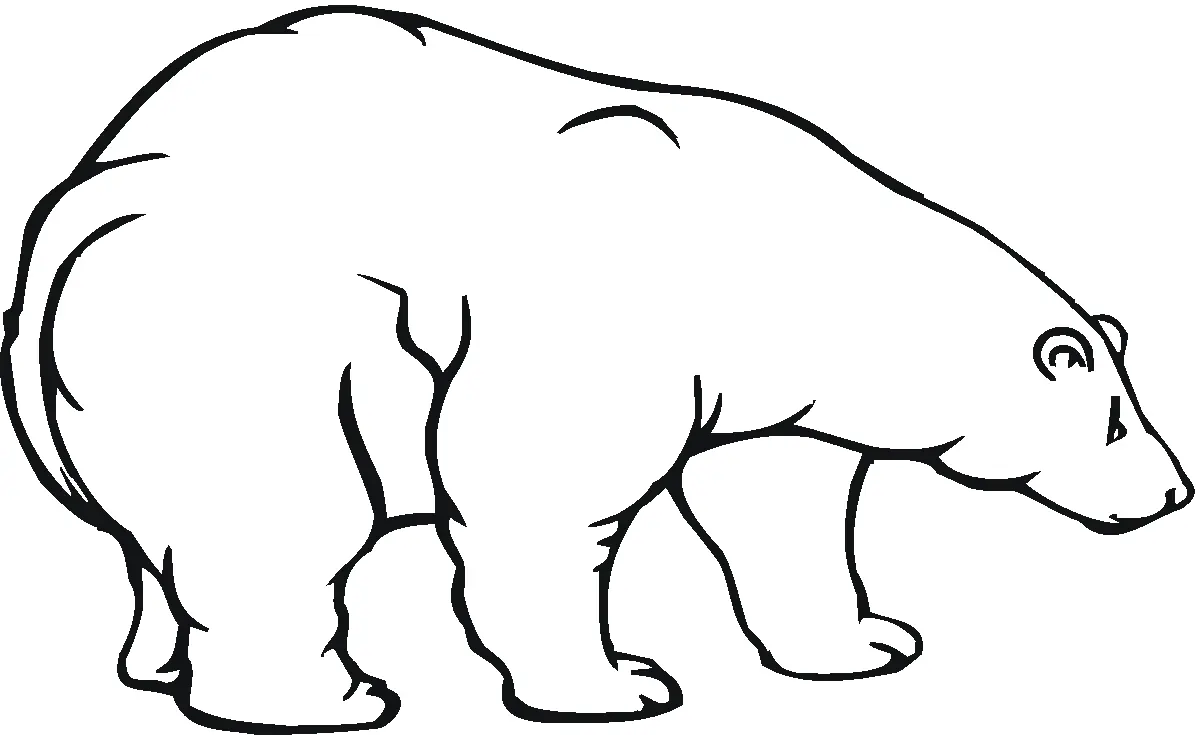 Polar Bear Coloring Pages 39
