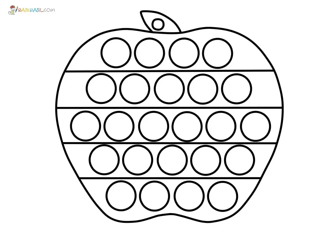 Pop It Para Colorear 10