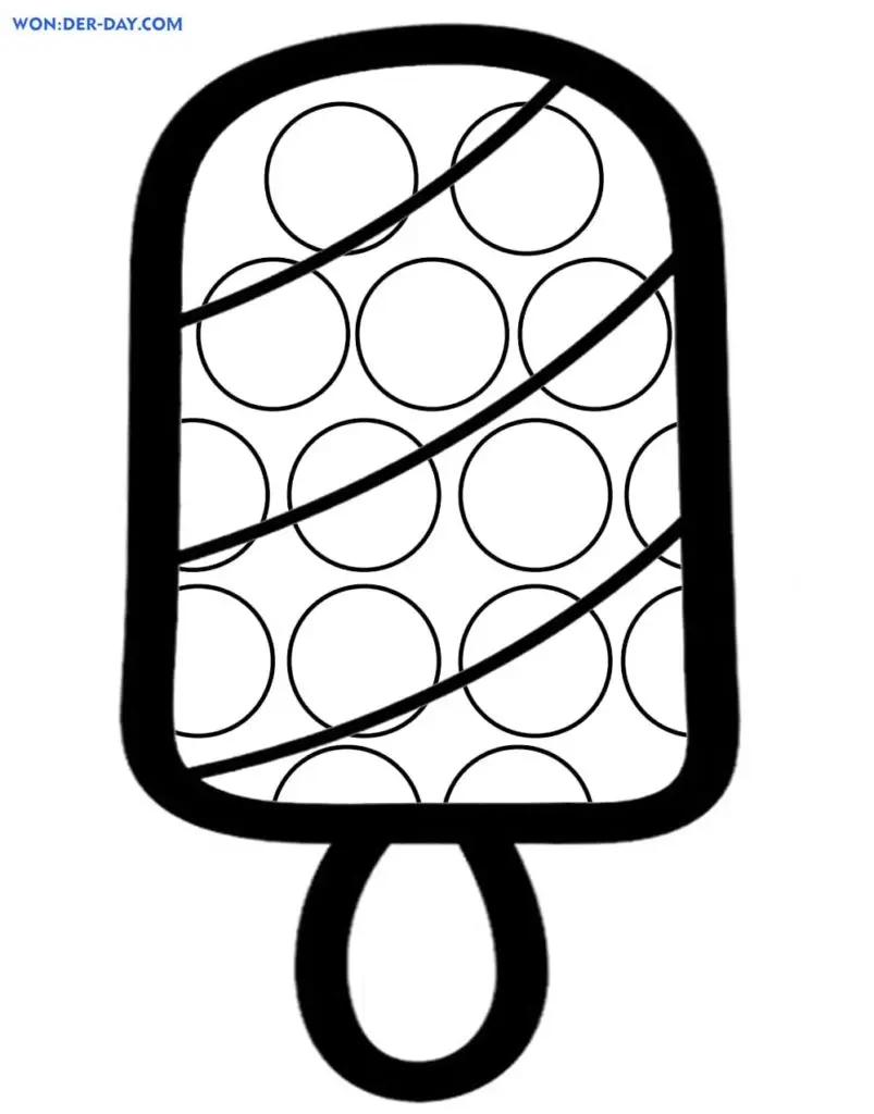 Pop It Para Colorear 12