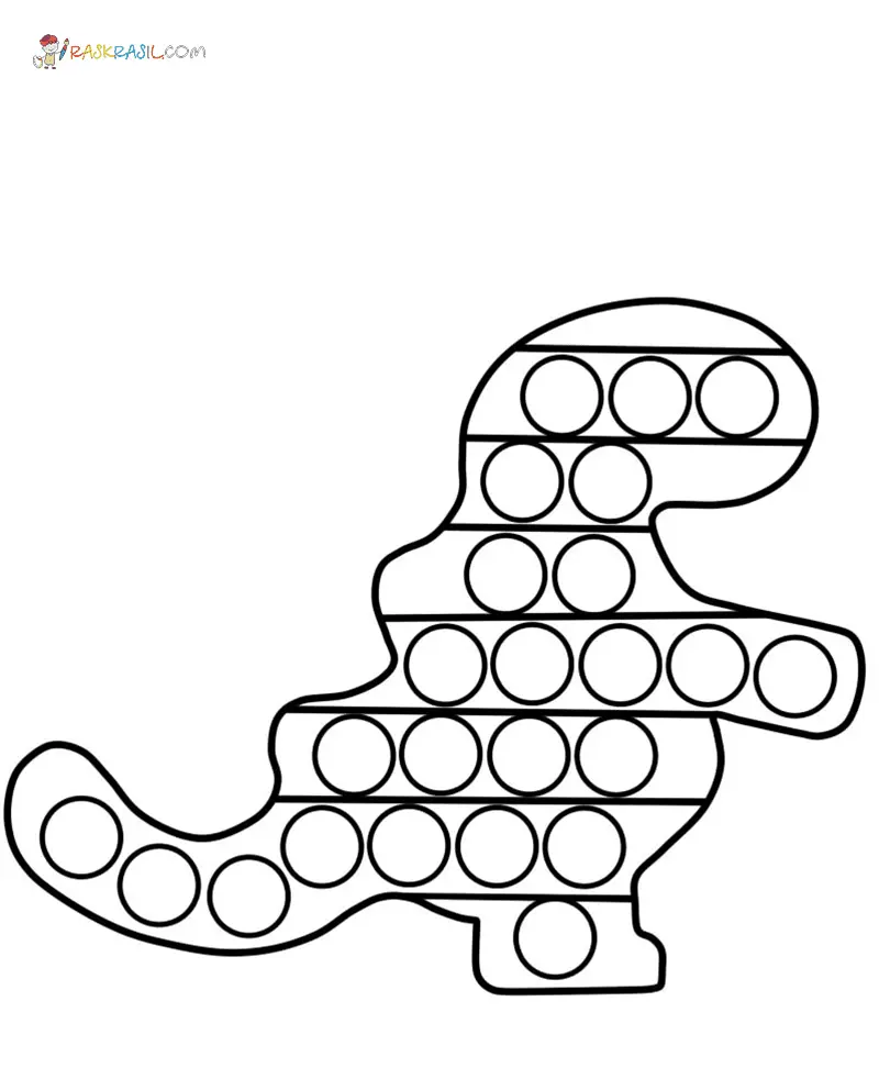 Pop It Para Colorear 25