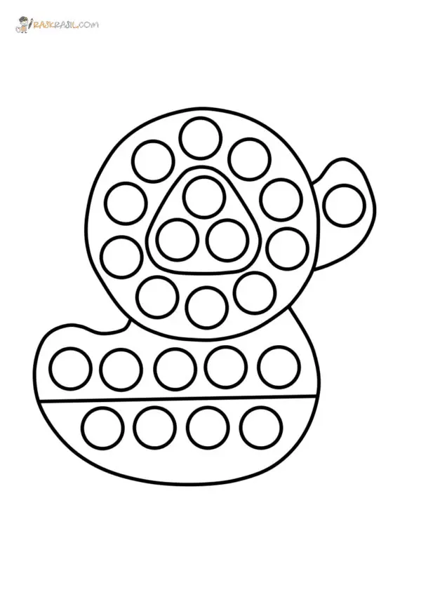 Pop It Para Colorear 27