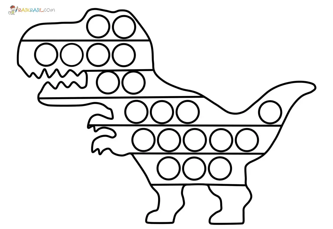 Pop It Para Colorear 28