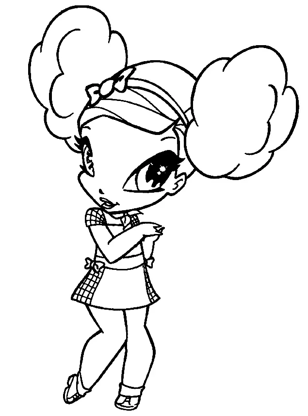 Desenhos de Pop Pixie Para Colorir 16