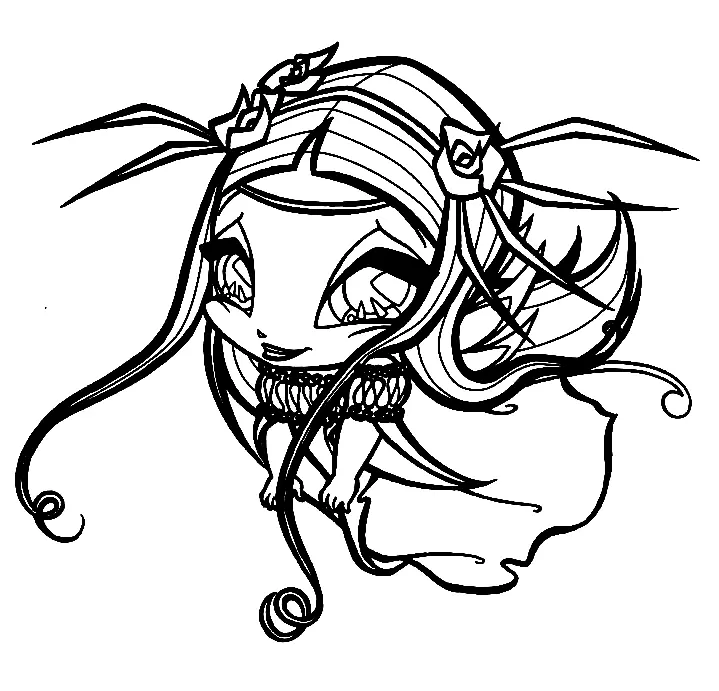 Desenhos de Pop Pixie Para Colorir 25