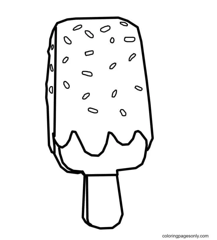 Popsicle Coloring Pages 15