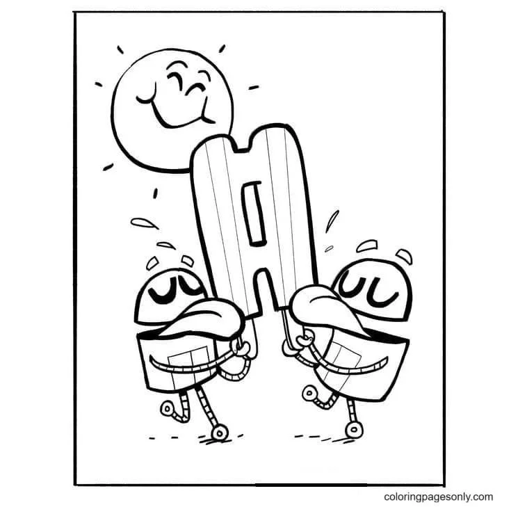 Popsicle Coloring Pages 20