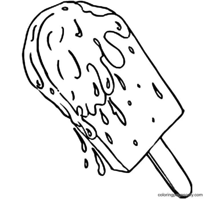 Popsicle Coloring Pages 21