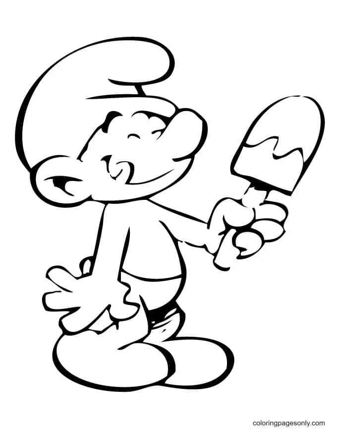 Popsicle Coloring Pages 24