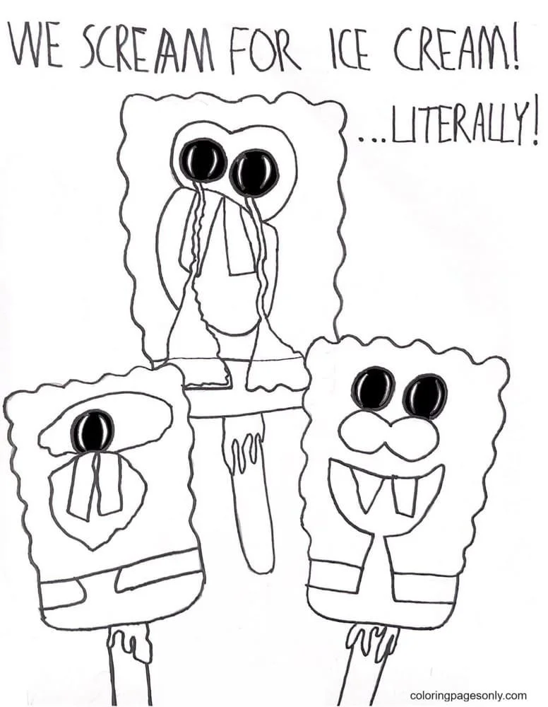 Popsicle Coloring Pages 4