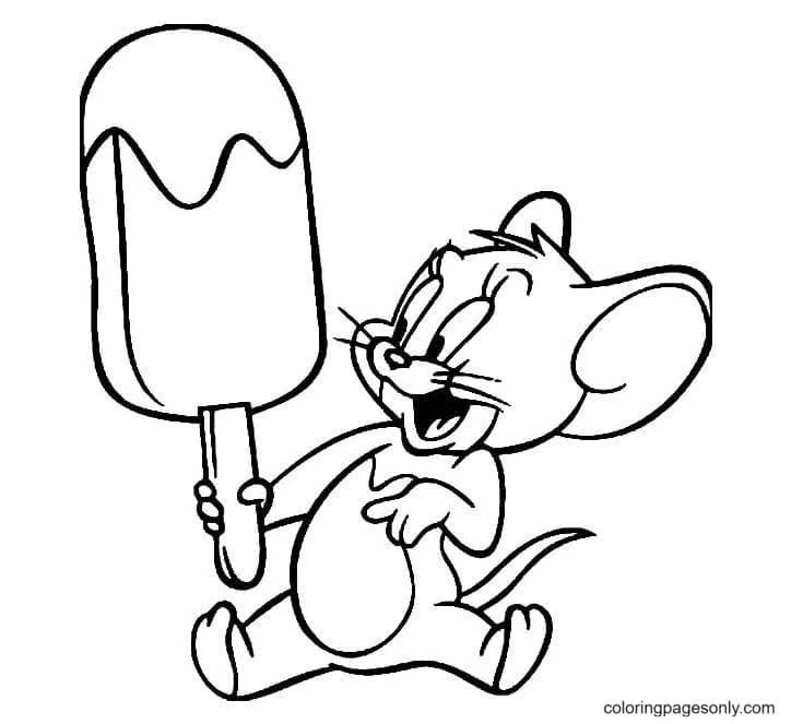 Popsicle Coloring Pages 8
