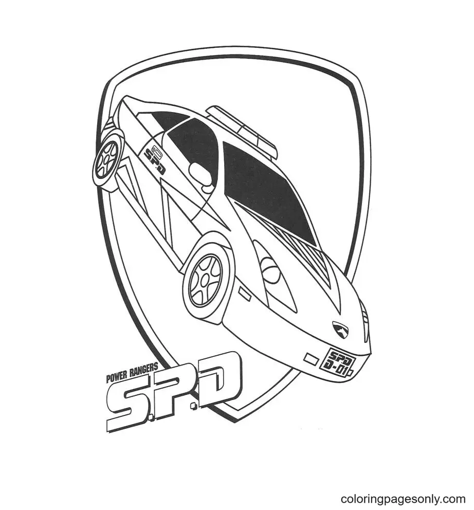 Power Rangers Para Colorear 29