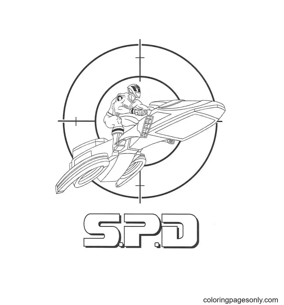 Power Rangers Para Colorear 37