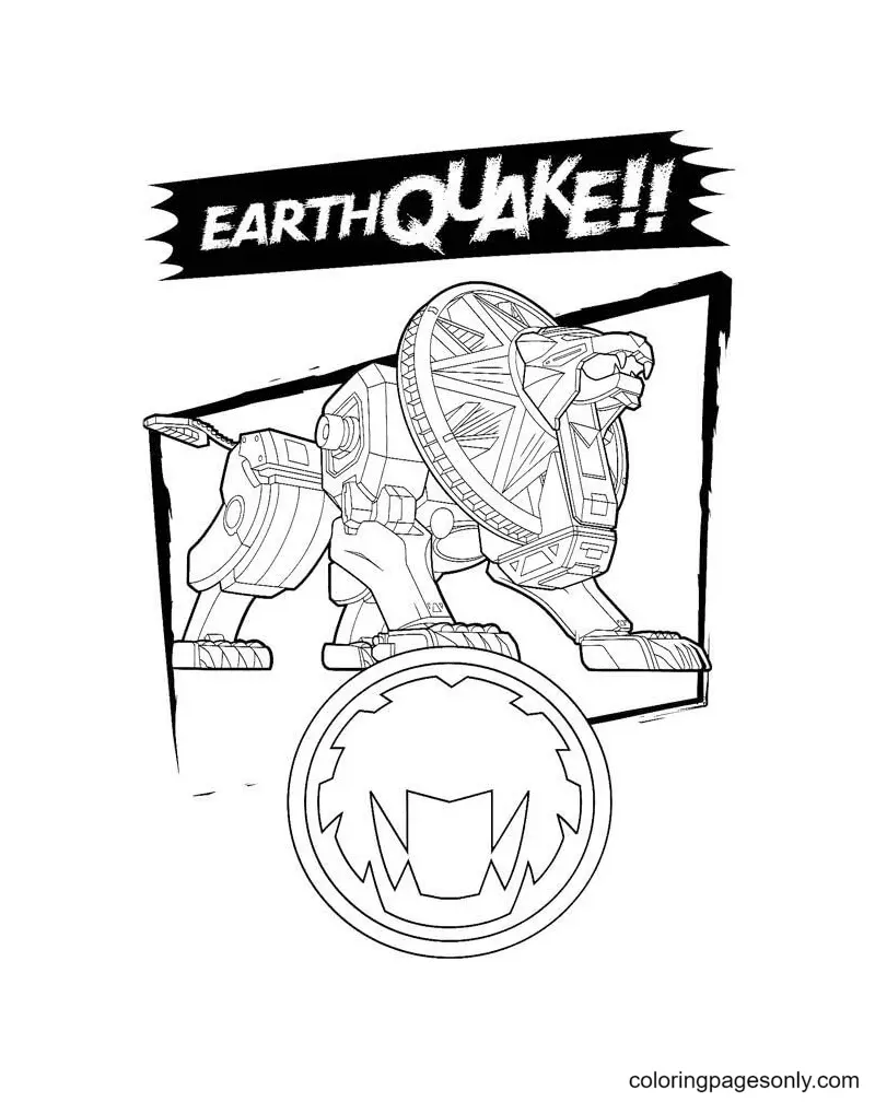 Power Rangers Para Colorear 45