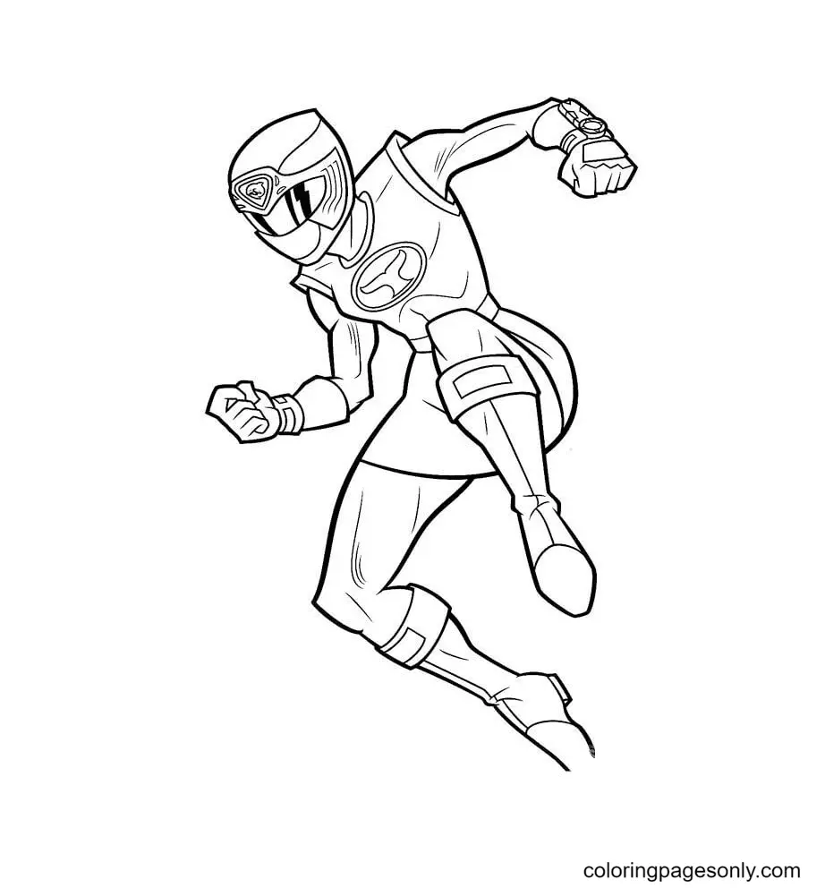 Power Rangers Para Colorear 47