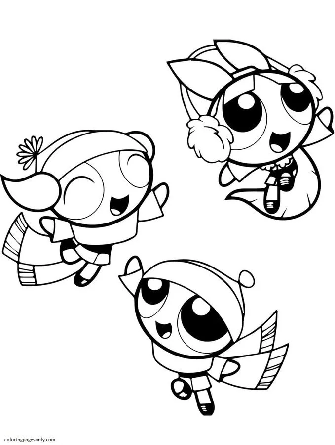 Powerpuff Girls Ausmalbilder 16