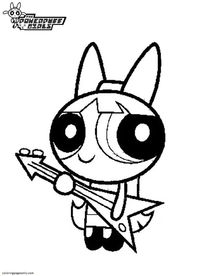 Powerpuff Girls Ausmalbilder 28