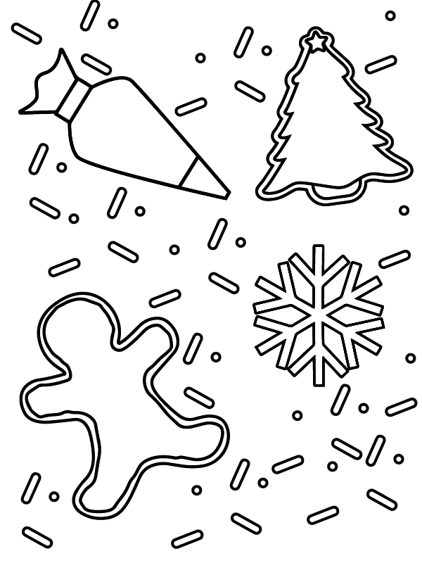 Desenhos de Natal Pre-Escolar Para Colorir 4