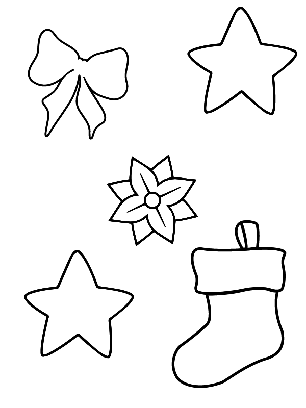 Desenhos de Natal Pre-Escolar Para Colorir 9