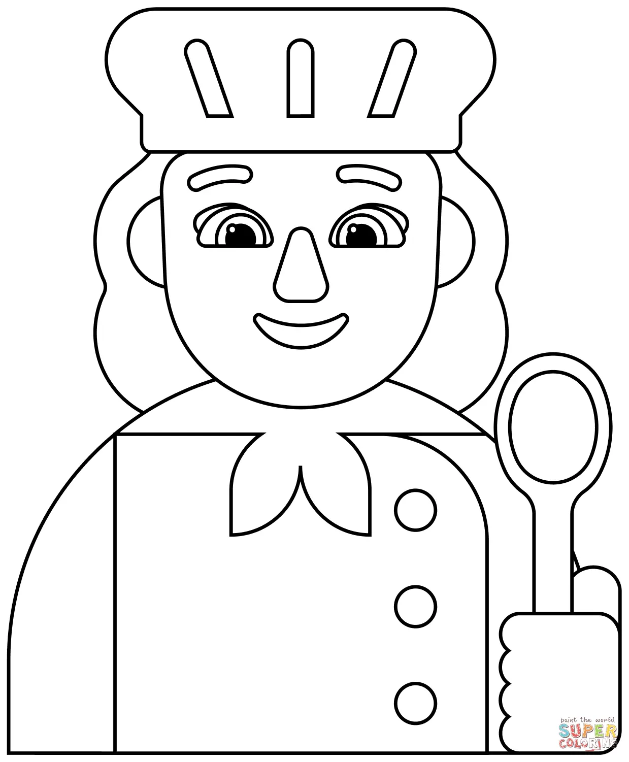 Professions coloring pages 15