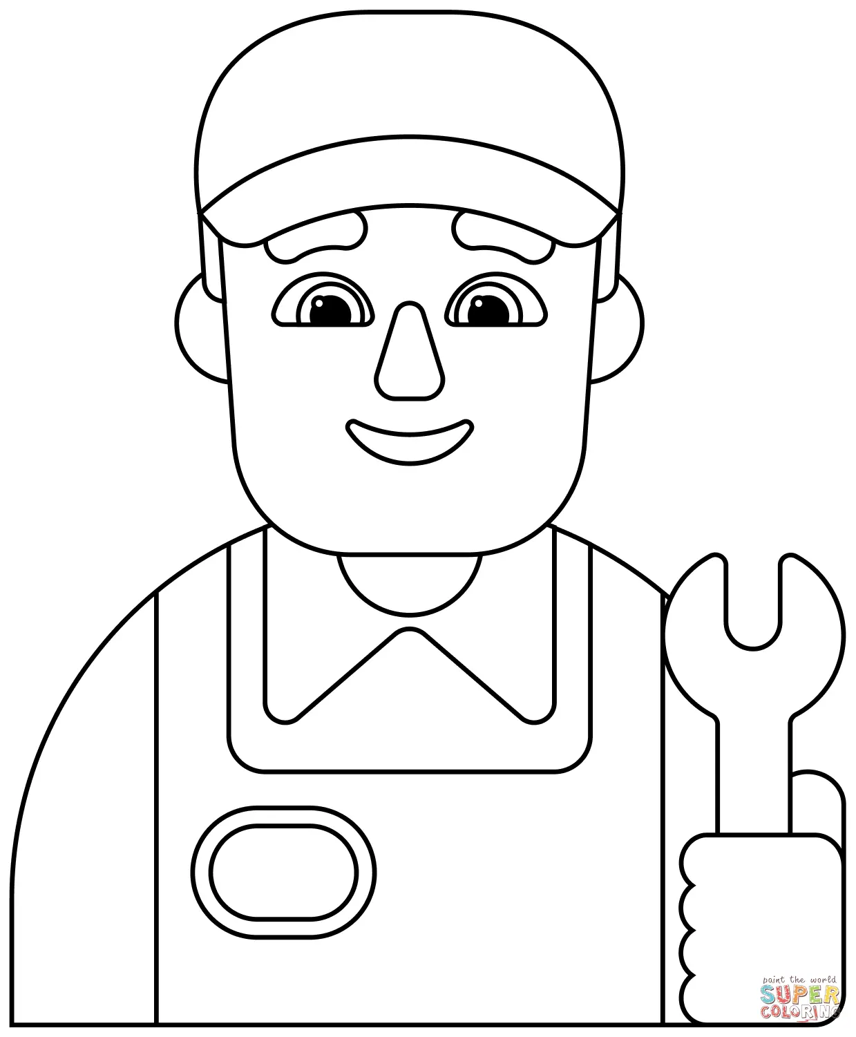 Professions coloring pages 17