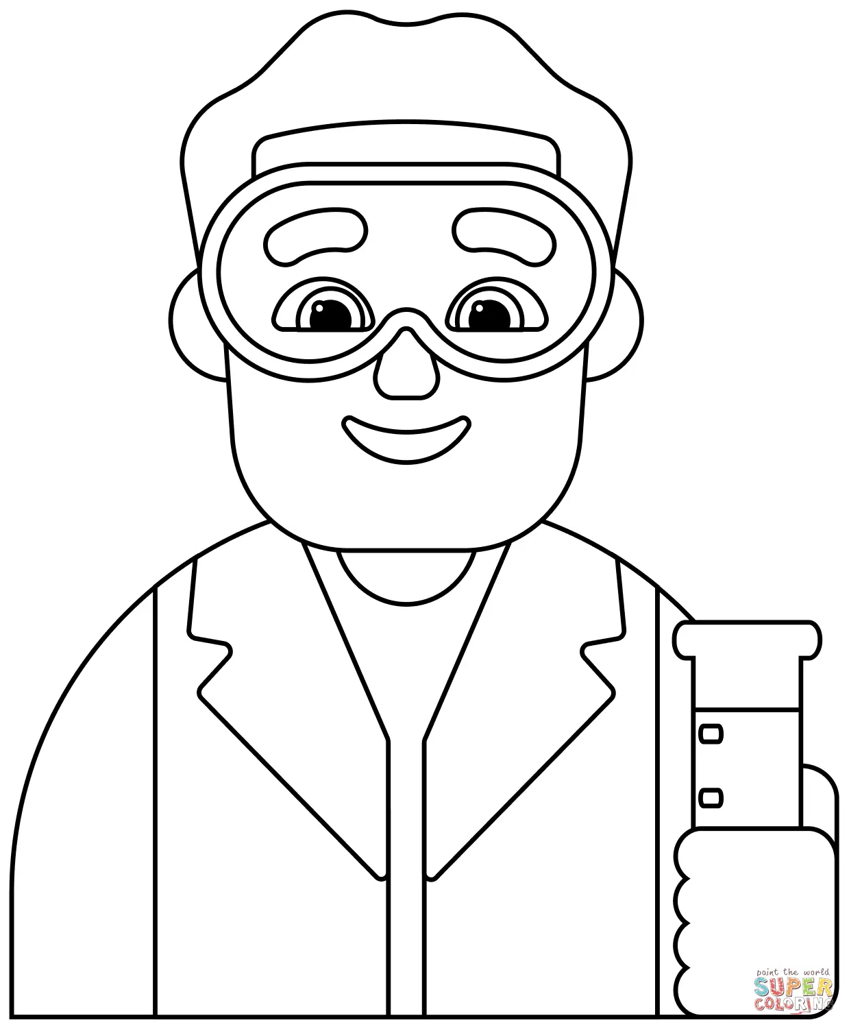 Professions coloring pages 26