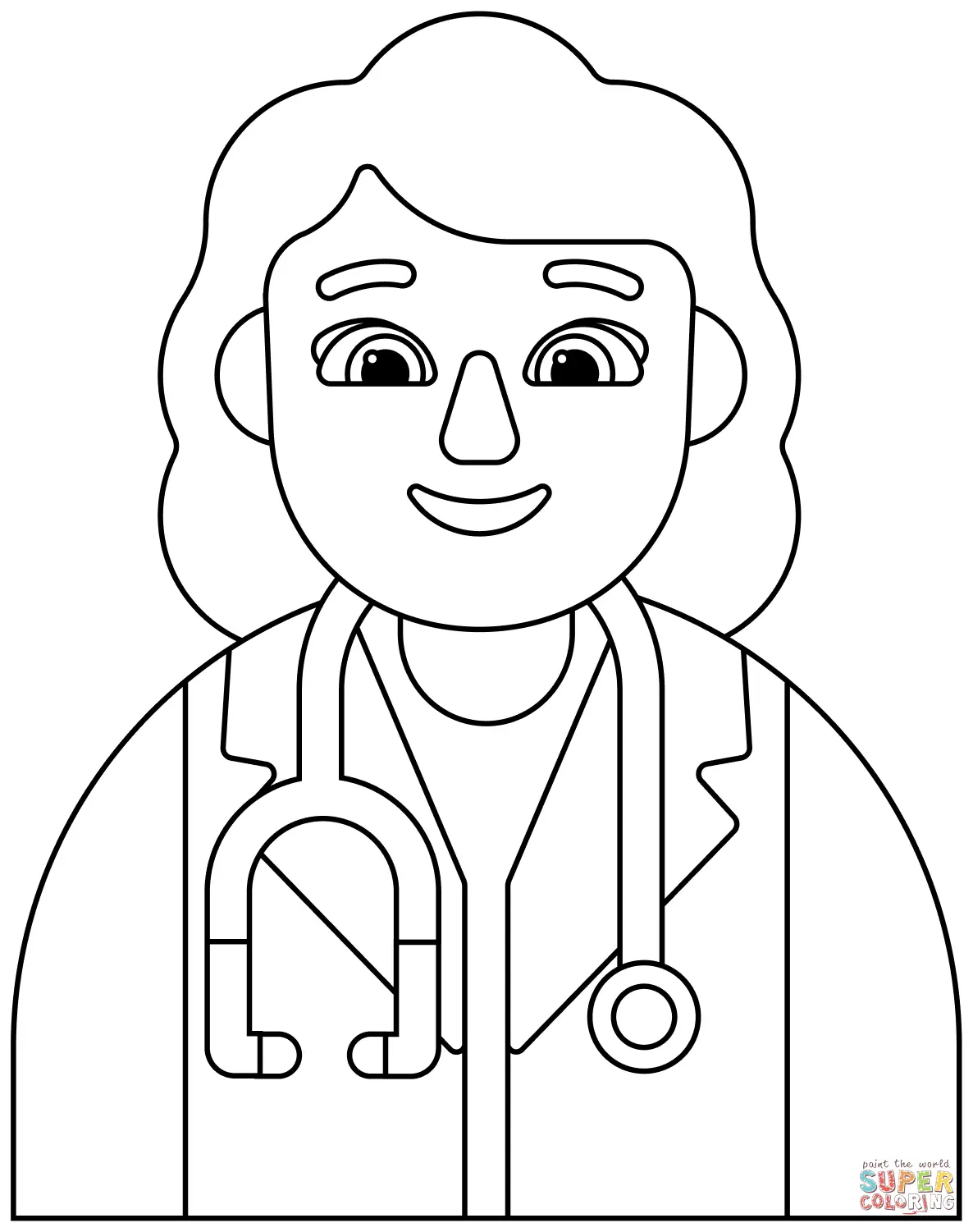 Professions coloring pages 3