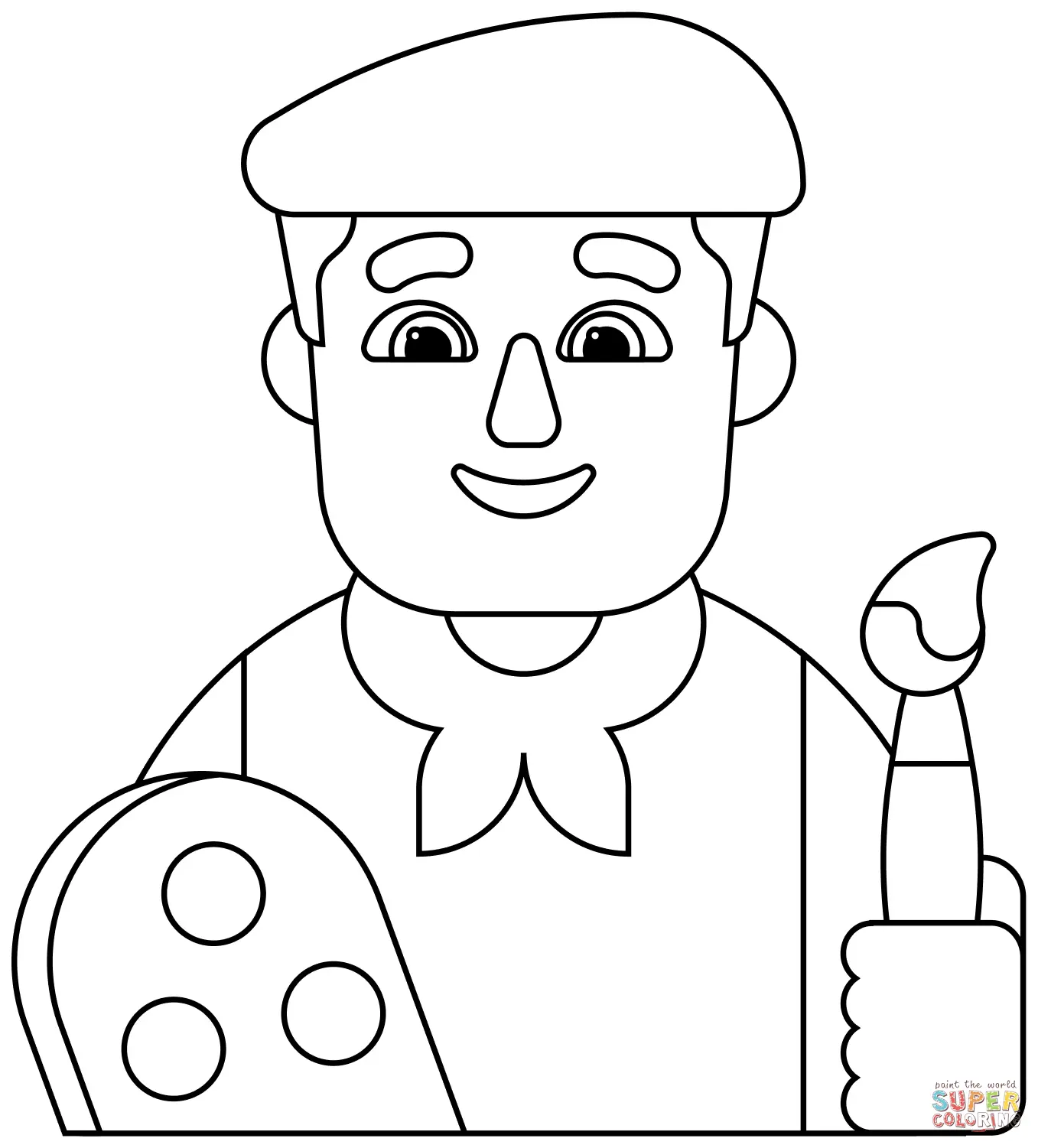Professions coloring pages 32