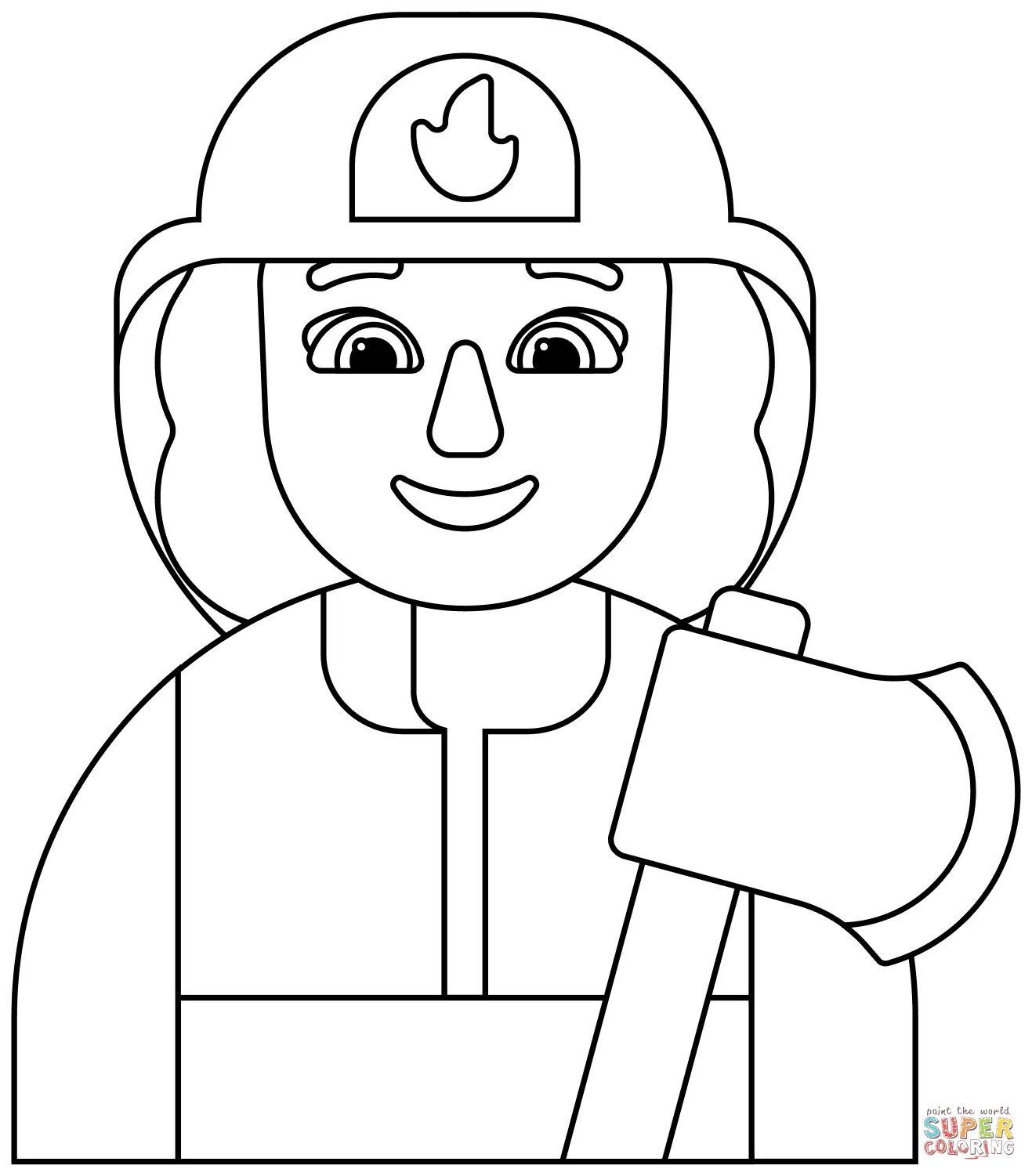 Professions coloring pages 39
