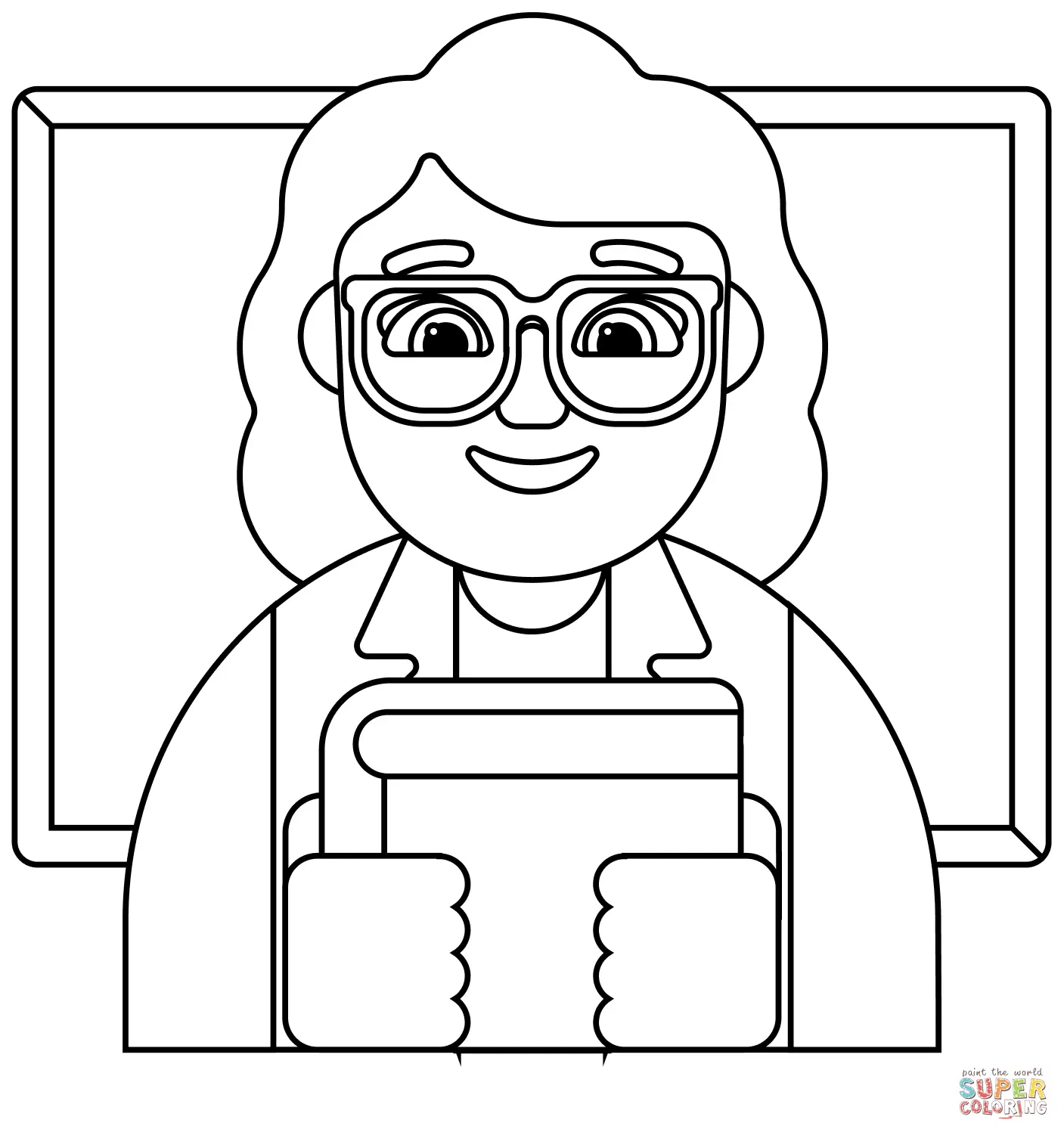 Professions coloring pages 6