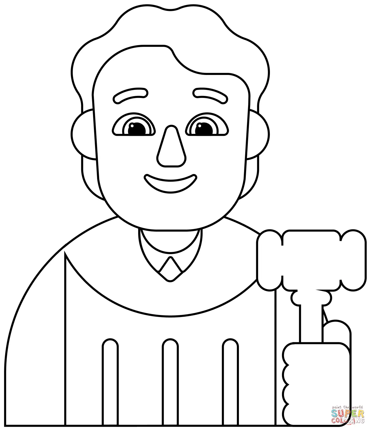 Professions coloring pages 7