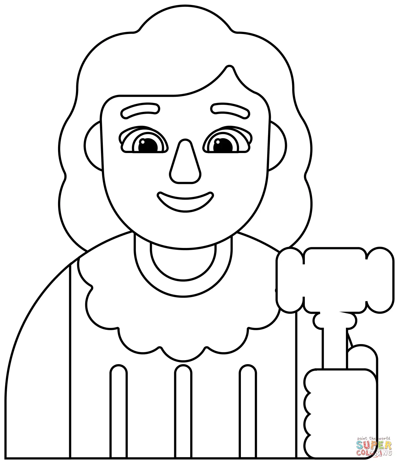 Professions coloring pages 9