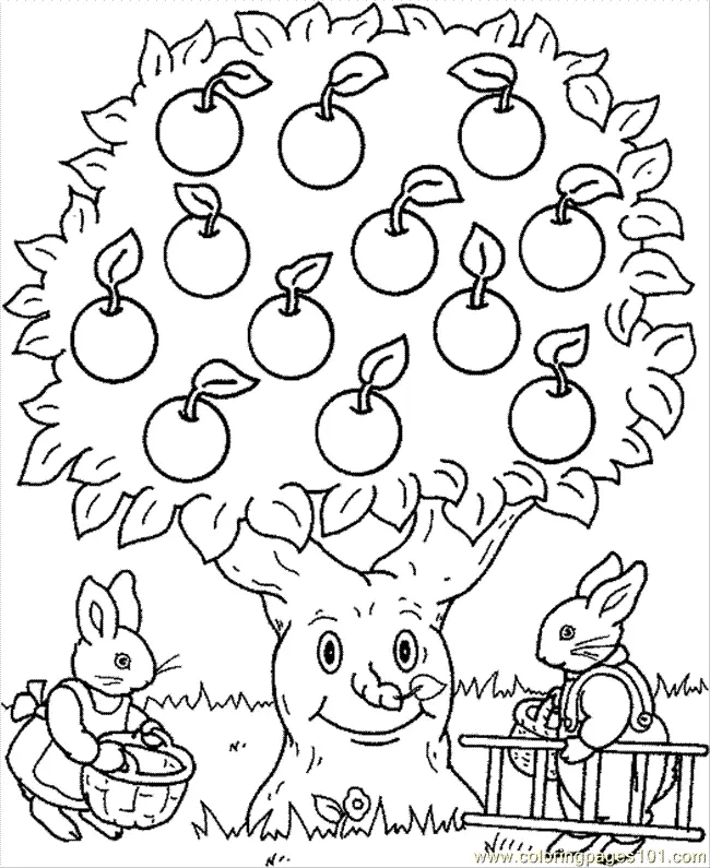 Rabbit Coloring Pages 31