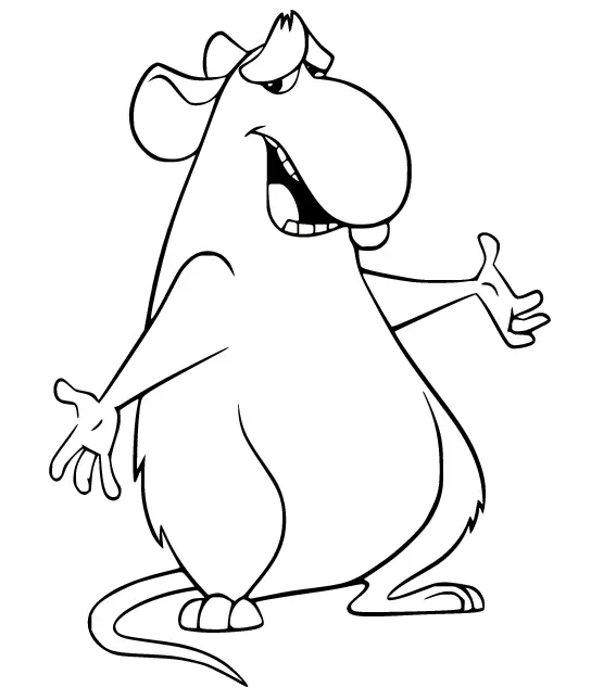 Ratatouille Coloring Pages 29