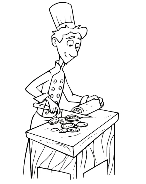 Ratatouille Coloring Pages 32