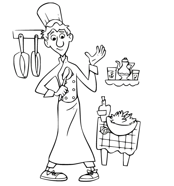 Ratatouille Coloring Pages 33