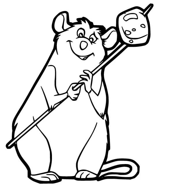 Ratatouille Coloring Pages 36