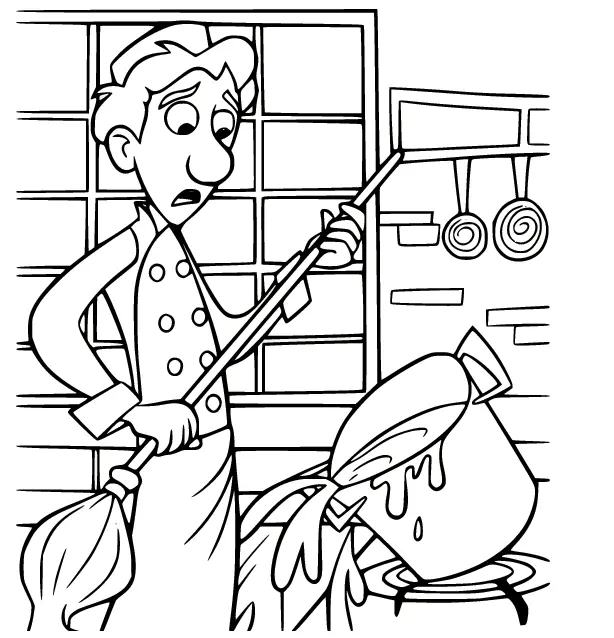 Ratatouille Coloring Pages 41