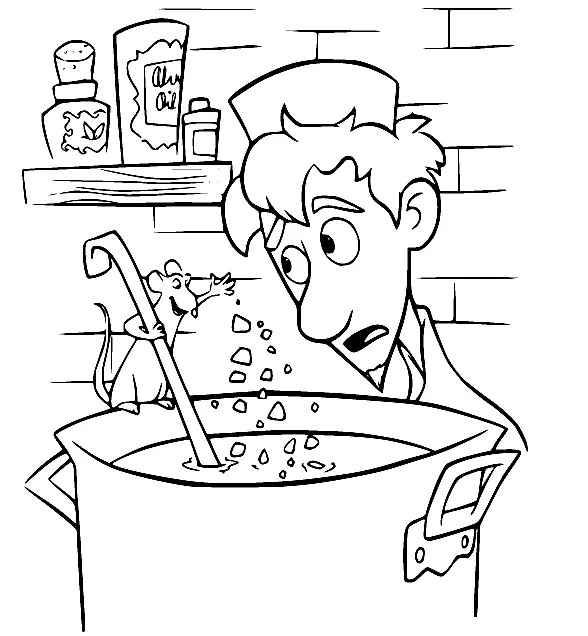 Ratatouille Coloring Pages 9