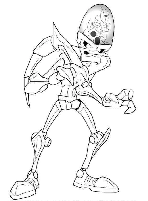 Desenhos de Ratchet E Clank Para Colorir 50