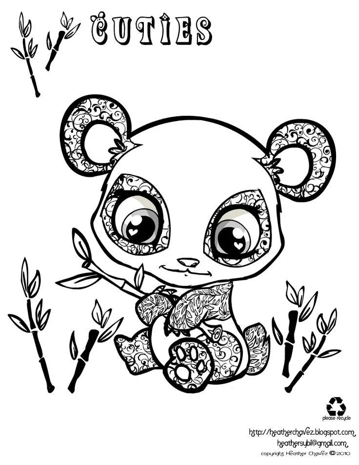 Desenhos de Red Panda Para Colorir 25