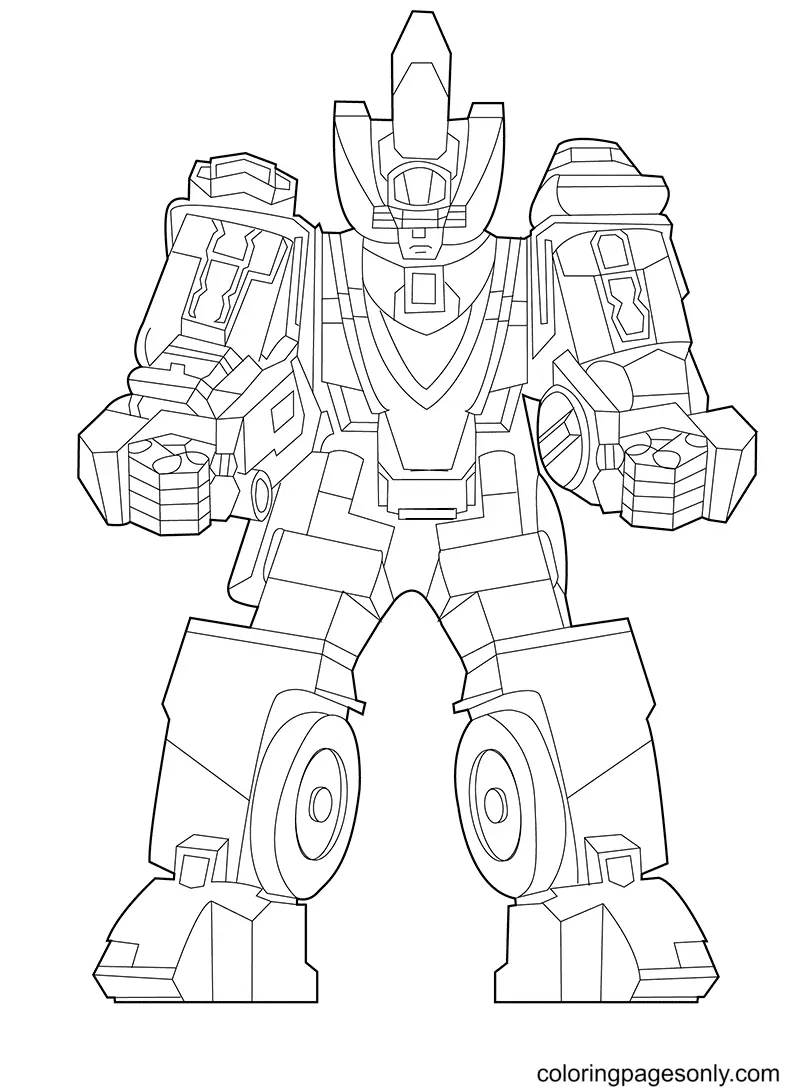 Robot Coloring Pages 27