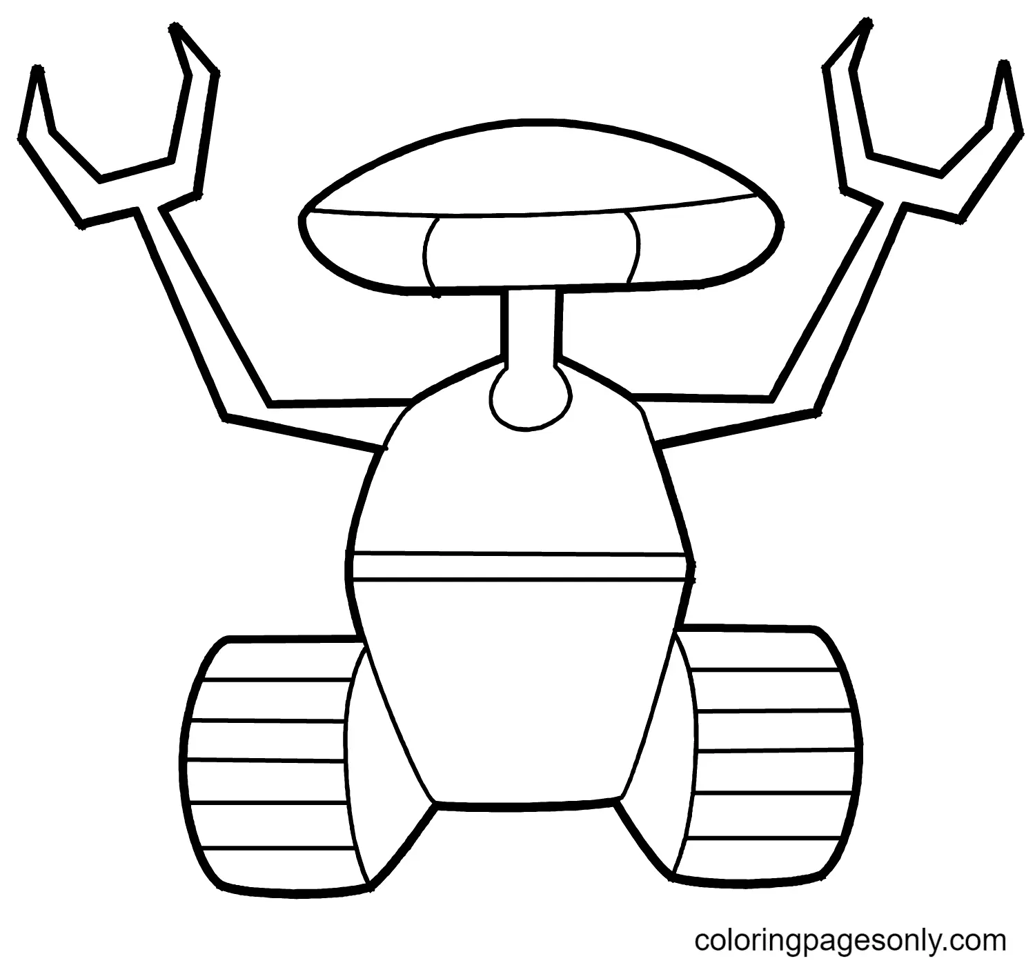 Robot Coloring Pages 32