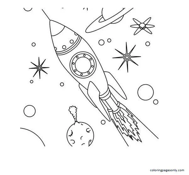Desenhos de Rocket Para Colorir 11