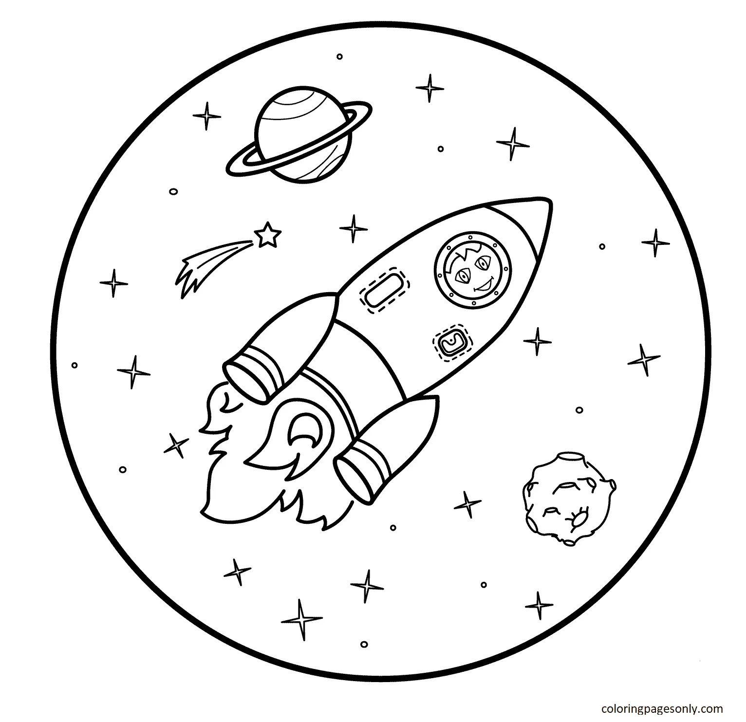 Desenhos de Rocket Para Colorir 12